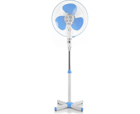 Напольный вентилятор Centek 40Вт, 1.25м, 43см, 3 скорости, автоповорот CT-5025 Blue 