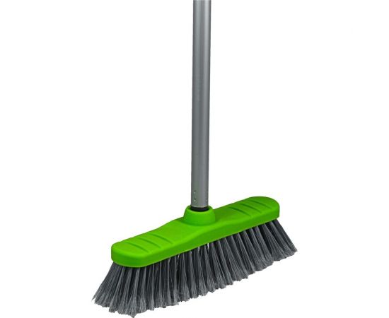Щетка для сухой уборки пола In`loran ручка 110 см, салатовый M-100SL 