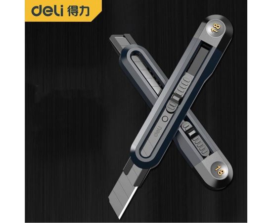 Технический нож DELI Home Series Black HT4018 104616 – изображение 14