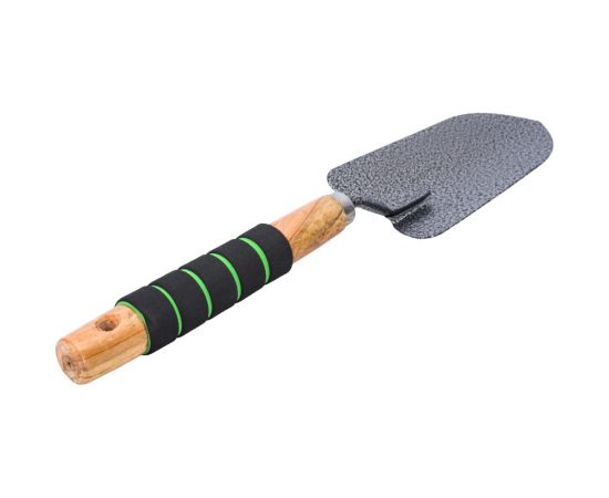 Посадочный совок из углеродистой стали с деревянной ручкой Gigant GVER-02 – изображение 2