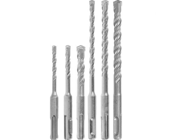 Набор буров 6 шт. (SDS+) Энкор 10996 – изображение 2