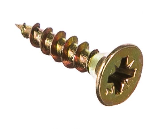 Универсальный саморез Tech-Krep 20х4,5 мм 200 шт желтый, коробка с окном 102250 – изображение 2