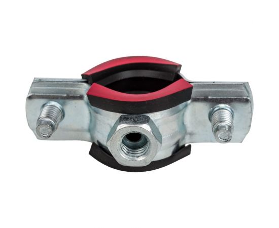 Хомут с винтовым креплением Стройбат 1/2" 20-24 мм белый цинк 6 шт. 308830 – изображение 2