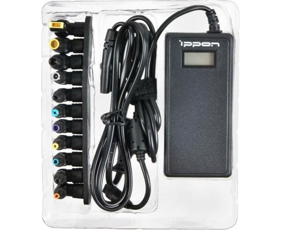 Блок питания IPPON D65U автоматический, 65W, 15V-19.5V, 11-connectors, 3.5A, 1xUSB, от бытовой электросети, 1 штука в упаковке 654526 – изображение 2