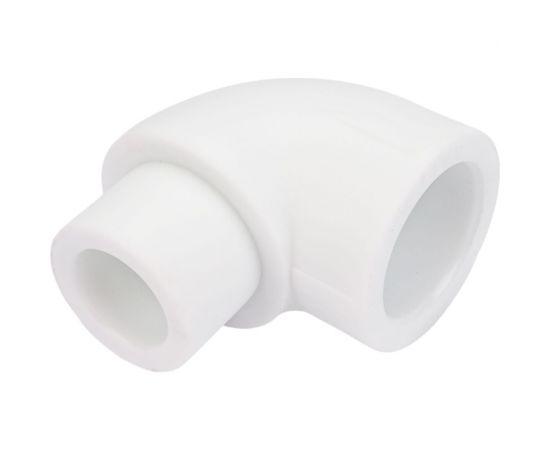 Угольник VALFEX PP-R белый, 25х90°, вн/нр пайка 10110025 127-0601 – изображение 2