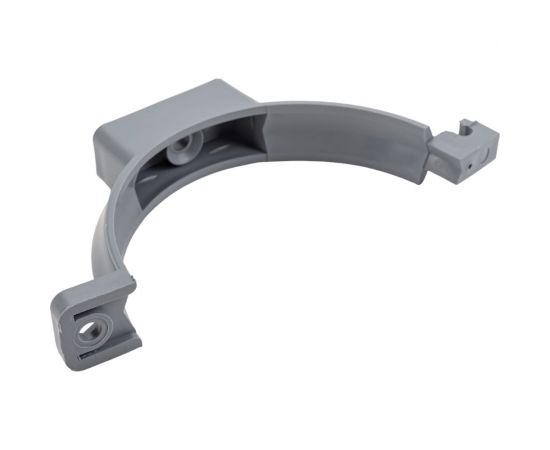 Хомут с креплением ООО МультиМирПласт ПП 110 мм, серый, 12 шт. ХМ ВК 110/12 – изображение 3