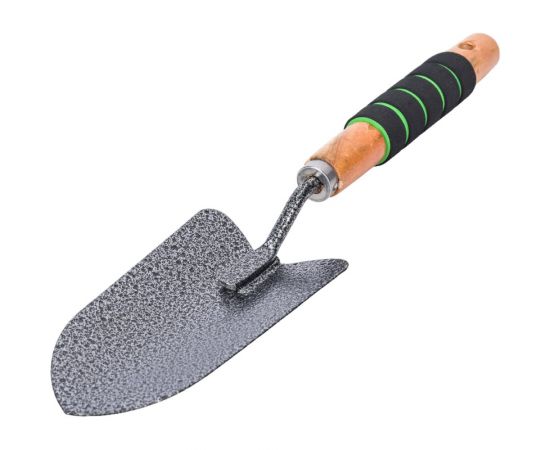 Посадочный совок из углеродистой стали с деревянной ручкой Gigant GVER-02 – изображение 3