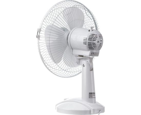 Настольный вентилятор Centek 30 Вт, диаметр: 34 см, 3 скорости, металлическая решётка CT-5007 White – изображение 3