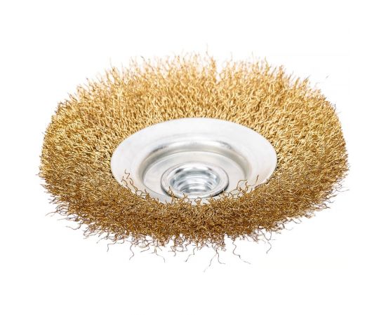 Щетка проволочная конусная 115 мм для УШМ Дело Техники 274315 – изображение 3