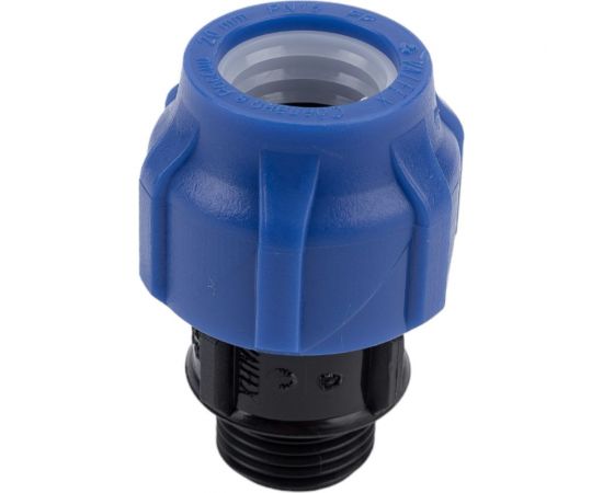 Компрессионная соединительная муфта VALFEX ПНД, с наружной резьбой, 20x1/2"" 121001122020 – изображение 4