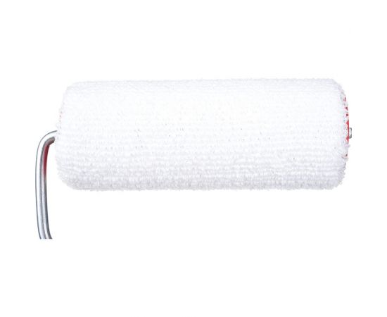 Велюровый бесшовный белый валик Петрович 140мм, ворс 4-5мм П118-140 4100002834 – изображение 4