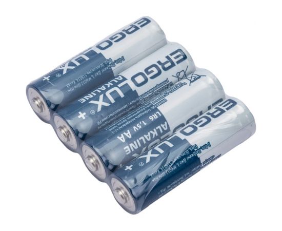 Батарейка Ergolux LR6 Alkaline BP-20 (ПРОМО, LR6 BP20, 1.5В) 14675 – изображение 4