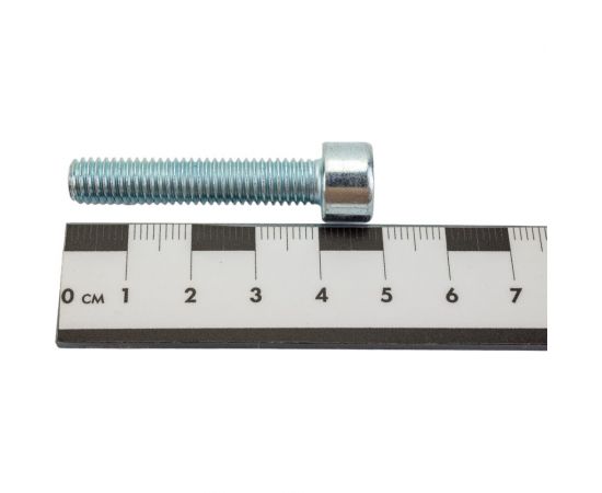 Болт с цилиндрической головкой и внутр. шестигр. Метизный двор 8x40 DIN 912, 50 шт. 4607159065889 – изображение 4