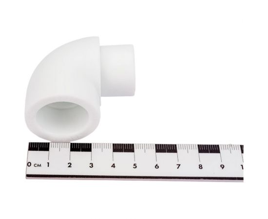 Угольник VALFEX PP-R белый, 25х90°, вн/нр пайка 10110025 127-0601 – изображение 4