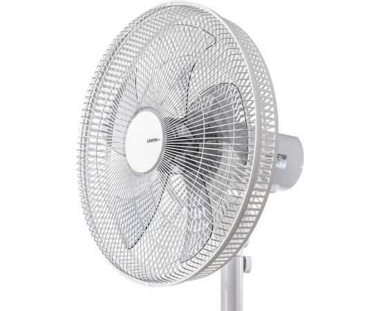 Напольный вентилятор Centek 65Вт Пульт ДУ, 1.3м, 44,5см, таймер до 7,5ч, тяжелая база CT-5024 White – изображение 4