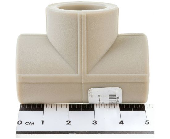 Тройник VALFEX PP-R серый, 20 мм 10111020Г 127-0441 – изображение 5