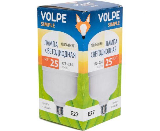 Светодиодная лампа Volpe LED-M80-25W/WW/E27/FR/S 10808 – изображение 6