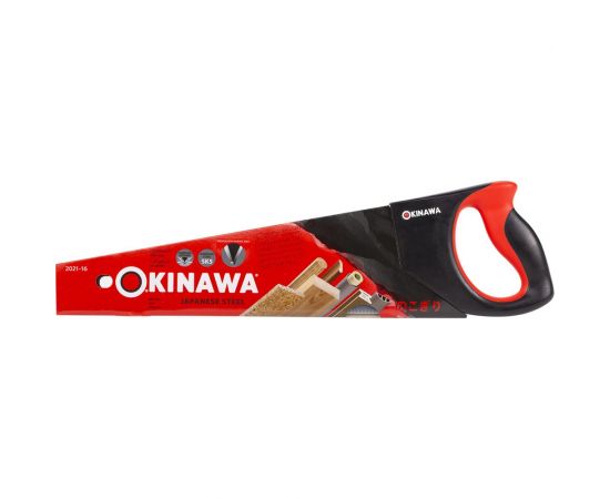 Ножовка по дереву ЦЕНТРОИНСТРУМЕНТ OKINAWA с antistick покрытием 400мм 2021-16 – изображение 6