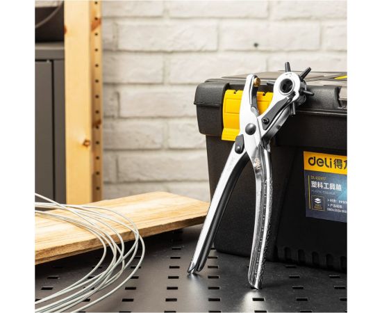 Револьверный дырокол для кожи DELI 6-в-1 DL1919С 98395 – изображение 9