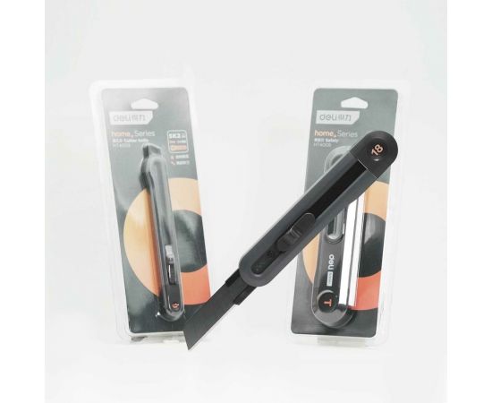 Технический нож DELI Home Series Black HT4018 104616 – изображение 10