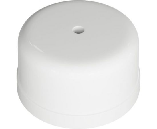 Распределительная коробка GREENEL наружного монтажа, круглая 78*43 БЕЛАЯ GE40236-01 