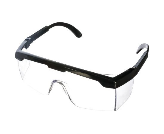 Очки защитные "Эксперт" прозрачные c регулировкой длины дужек Энкор 56608 