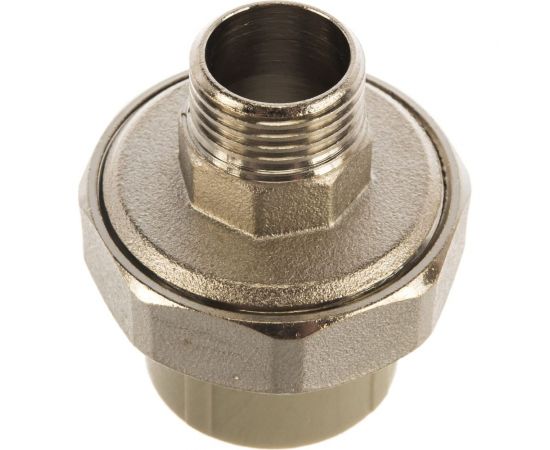 Комбинированная муфта VALFEX PP-R серая, разъемная Дн25х1/2 НР 10156115Г 127-0344 