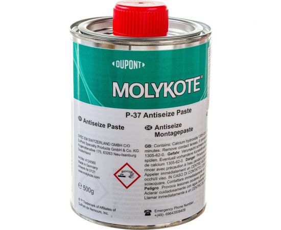 Резьбовая паста Molykote P-37, 500 г 4124560 