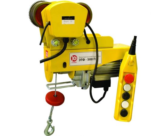 Электротельфер с продольным ходом Калибр ЭТФ-500П 00000043382 