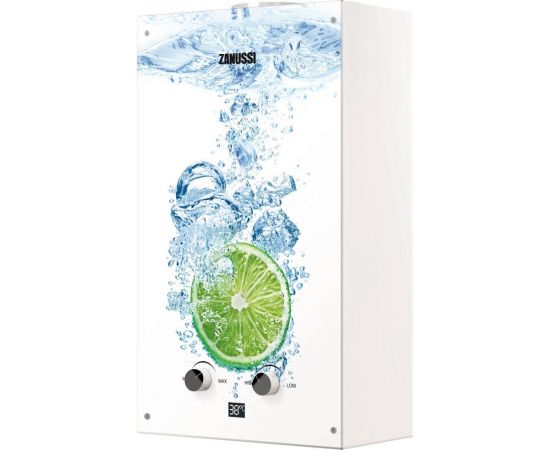 Газовая колонка Zanussi GWH 10 Fonte Glass Lime 