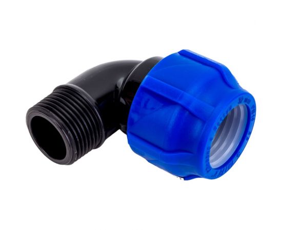 Компрессионный отвод VALFEX ПНД, с наружной резьбой, 32x1"" 1210012432100 