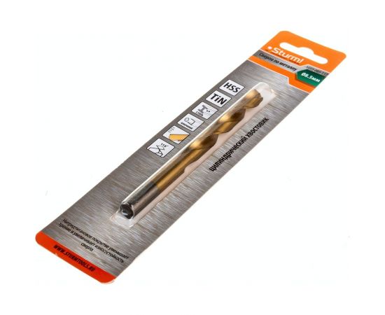 Сверло по металлу (8.5х75х117 мм) Sturm 1055-085-117 – изображение 2