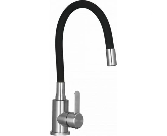 Смеситель для кухни WISENT с гибким изливом из нержавеющей стали 74004-02 – изображение 2