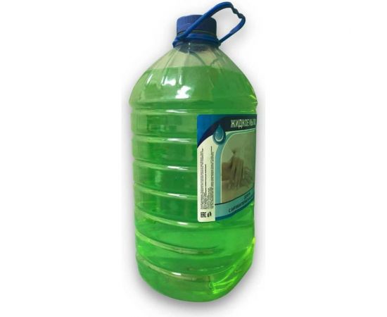 Антибактериальное жидкое мыло для рук ХИМЭКСИ Прим-Экси с запахом яблока 5 л 9007 – изображение 2