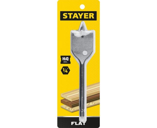 Сверло по дереву перовое STAYER Flat 40x152 мм 2950-40_z01 – изображение 2