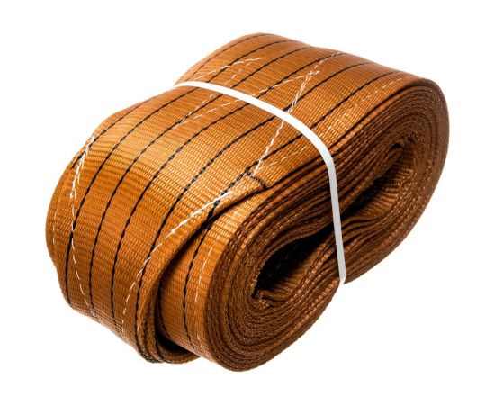 Буксировочный трос АвтоDело петля-петля лента 6 м 63 т 44563 14678 – изображение 2