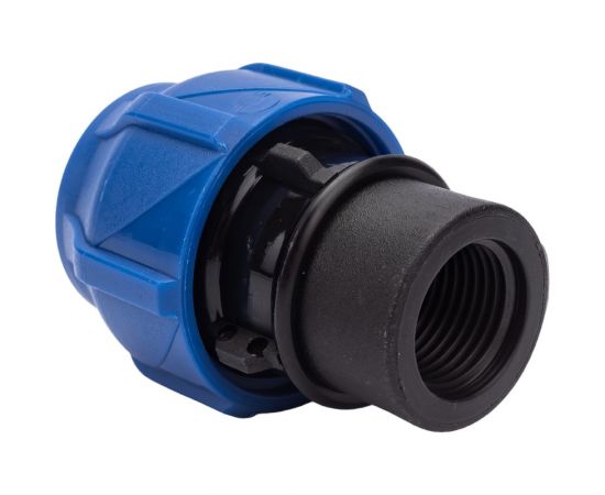 Компрессионная соединительная муфта VALFEX ПНД, с внутренней резьбой, 25x1/2"" 121001225012 – изображение 2