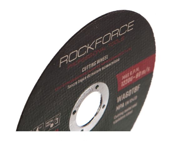 Диск отрезной по металлу (125x1.2x22.23 мм) ROCKFORCE RF-CW505 – изображение 2