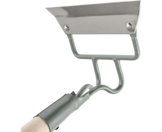 Тяпка с деревянным черенком Gigant 200x50 мм, нержавеющая сталь GHS-07 – изображение 2