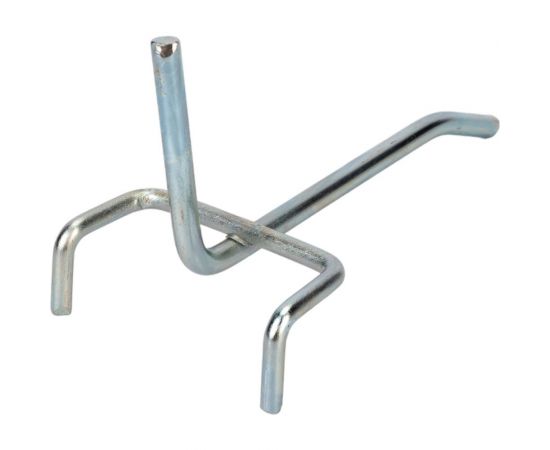 Одинарный крючок на перфорацию ООО ТД Ижпромсервис длина 100 мм, диаметр 5 мм, шаг 50 мм, 10 шт. НФ-00002434 – изображение 2