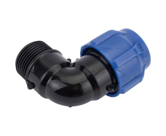 Компрессионный отвод VALFEX ПНД, с наружной резьбой, 20x3/4"" 1210012420034 – изображение 2