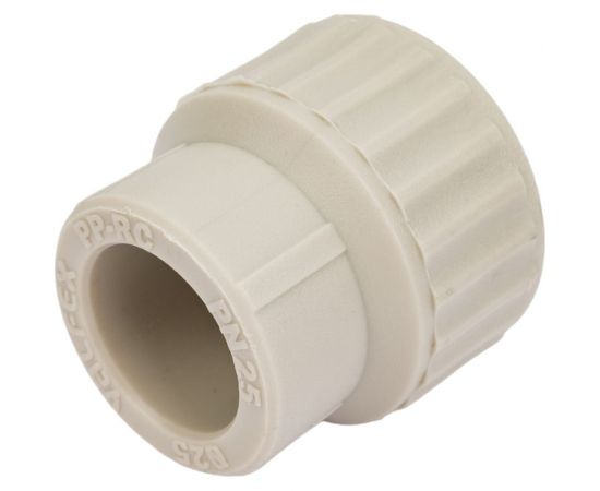 Муфта комбинированная с внутренней резьбой VALFEX PP-R серая, 25 мм х3/4"" ВР 10129025Г 127-0356 – изображение 3