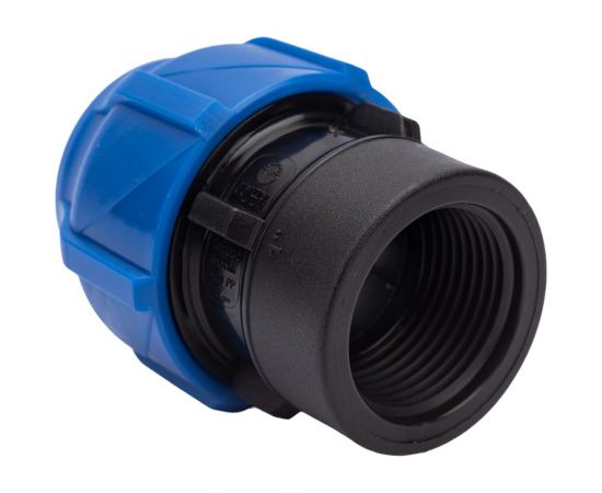 Компрессионная соединительная муфта VALFEX ПНД, с внутренней резьбой, 32x1"" 121001232100 – изображение 3