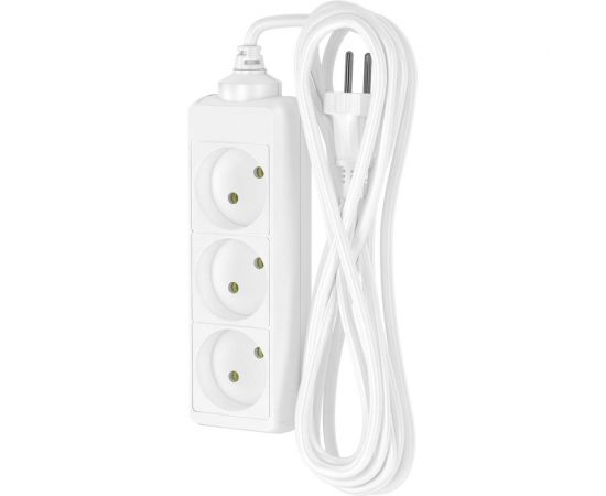 Сетевой удлинитель 1х3, 5м, 10А, без заземления, белый ФОТОН 10-53 21114 – изображение 3