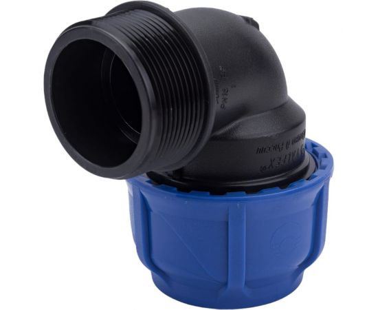 Компрессионный отвод VALFEX ПНД, с наружной резьбой, 50x2"" 1210012450200 – изображение 3