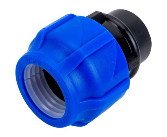 Компрессионная соединительная муфта VALFEX ПНД, с внутренней резьбой, 32x3/4"" 121001232034 – изображение 3