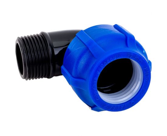 Компрессионный отвод VALFEX ПНД, с наружной резьбой, 32x1"" 1210012432100 – изображение 3