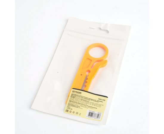 Стриппер для снятия изоляции проводов STEKKER mini, WSC-010, 49049 – изображение 4