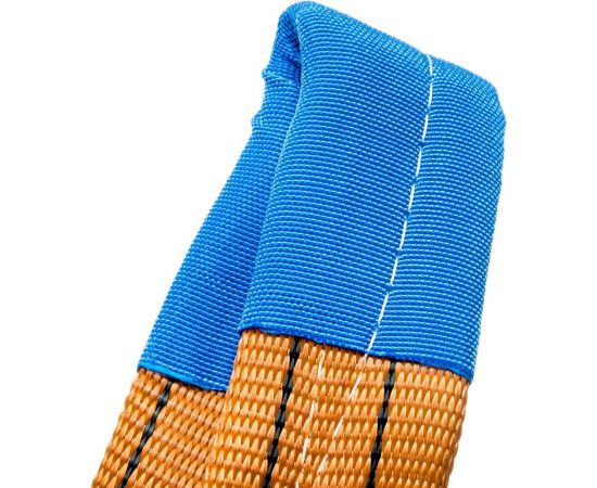 Буксировочный трос АвтоDело петля-петля лента 6 м 63 т 44563 14678 – изображение 4