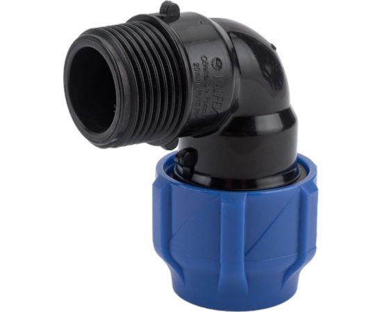 Компрессионный отвод VALFEX ПНД, с наружной резьбой, 20x3/4"" 1210012420034 – изображение 4